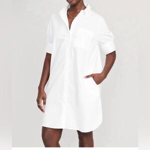 👗Old Navy Shirt Dress 100% Cotton with Pockets